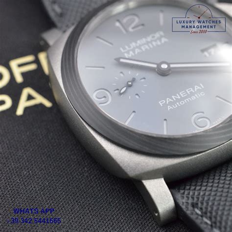 Panerai Luminor Marina Tuttogrigio 44mm Titanium Carbotech 